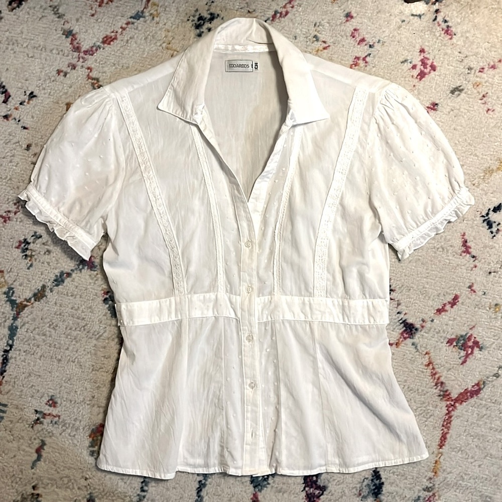 Edoardo button down blouse size S